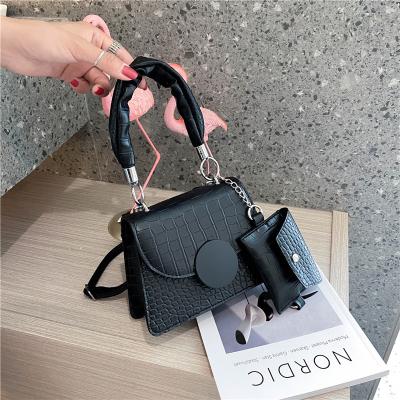 China Wholesale PU Tote Bag Crossbody Shoulder Handbags Fashionable New Design Ladies Leather for sale