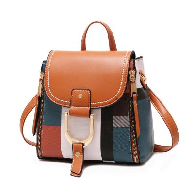 China 2022 Wholesale Hot Sale Anti-theft Backpack Women Bag Organizer PU Leather Backpack Women for sale