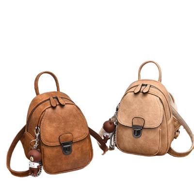 China Beautiful Anti-theft Backpack Handbag Fashion Backpacks for Girls Small and Mini Cool Backpack Leather for sale