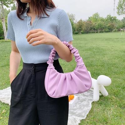 China Shoulder Bag Fashion Waterproof Popular Paneled Chain Strap Cross - Body Bags For Women Textured Designer PU Leather Small Bag Handbags for sale