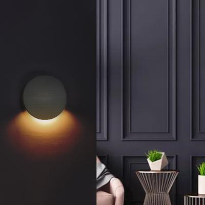 China Good Design Irregular Creative Classical Indoor Decorative Lamp Bedside Hotel Room Indicating Lamp 6w Led Wall Lights for sale