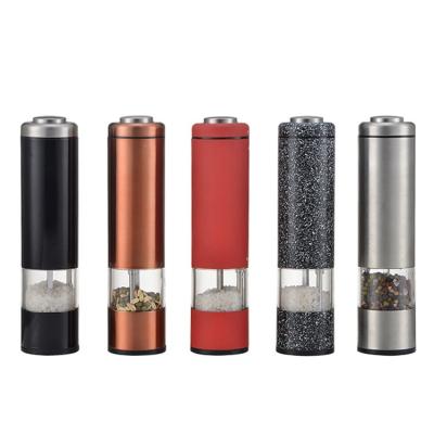 China China Viable Suppliers Salt Pepper Grinder/Electric Set Battery Operated Pepper Grinder Mill /salt Salt and Pepper Grinder for sale