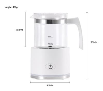 China Automatic Electric Making Machine YK-CFG006 Customize Logo Frothing Jug Foamer for sale