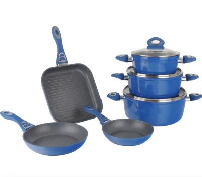 China Pan Nonstick Cookware Multifunctional Nonstick Pots and Pans Set, Kitchenware Set with Frying Pan for sale