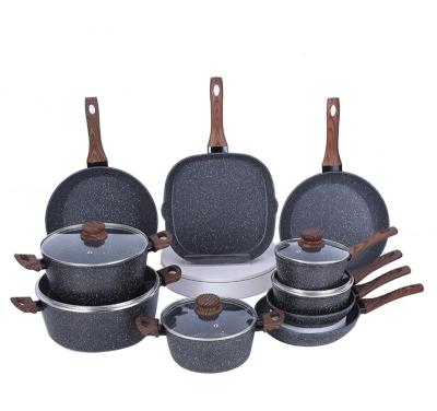 China Pan Nonstick Cookware Multifunctional Nonstick Pots and Pans Set, Kitchenware Set with Frying Pan, for sale