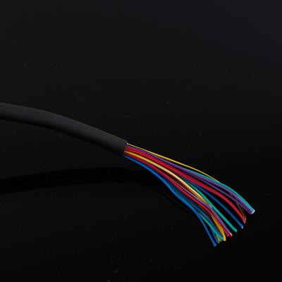 China Electronic Sheath Wire 26awg American Standard PE Insulated American Standard Flat Ribbon Cable U L 21311 for sale