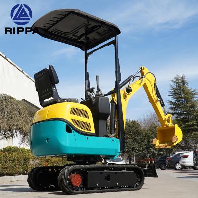 China Rippa Farmer 1 Ton R309 Ton Mini Digger Excavator 1.2 for sale