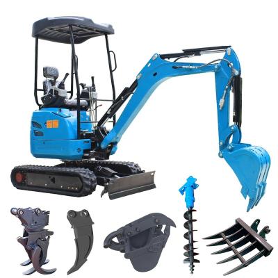 China New mini excavator price 1000kg hotels 1 ton excavators small digger with CE EPA for sale bagger for sale