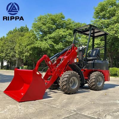 China Hotels Rippa Manufacturer Machinery Front End Electric Mini Wheel Earth Moving Loaders for sale