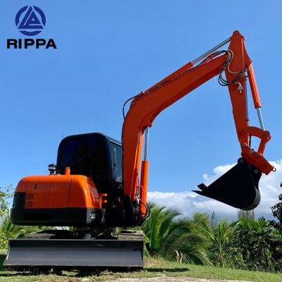 China Hotels Rippa Mini excavator 3t 4t 5t 4 5 3 Ton Crawler Bager Bagger Digger Small Mini Excavator Escavator for sale