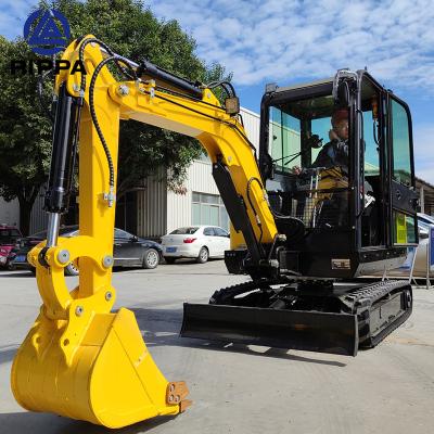 China Minibagger Mini Bagger from China Rippa Mini Excavator Manufacturer Micro Small Mini Digger Excavator from building material stores for sale