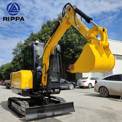 China Rippa Stores New Construction Material Mini Crawler Digger Excavator for sale