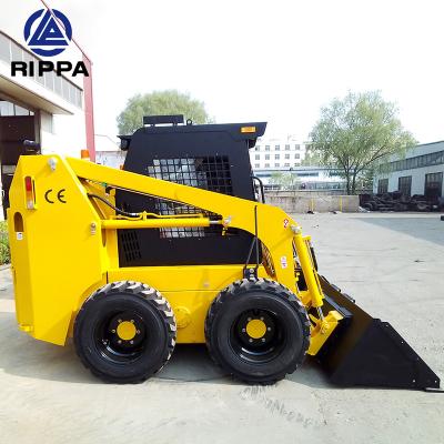 China Hotels Wholesale Electric Towable Front End Mini Skid Steer Backhoe Wheel Loaders For Sale for sale