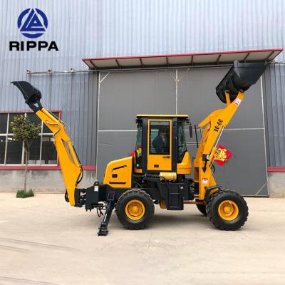 China Construction Project Rippa Mini Tractor Towable Backhoe Loader Earthmoving Machinery for sale