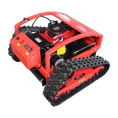 China Self-propelled remote control slope mower and remote control slope flail mower hot sale with household rippa saving for sale