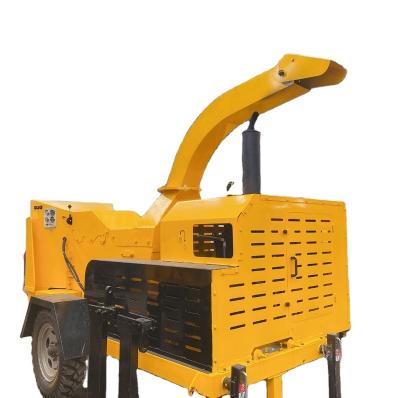 China Farms Self Fueling Diesel Powered Wood Chipper Branch Shredder for sale