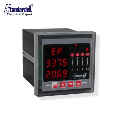 China SMD72DE dc power electricity meter analyzer RS485 modbus dc shunt hall SMD72DE for sale