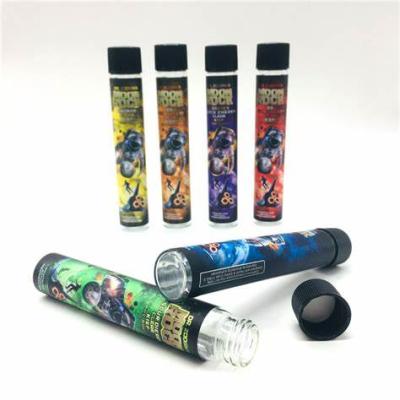 China Classic Design Moonrock Roll Pre Pack Tubes | dry grass preroll pvc tubes with cr lids smell proof for sale