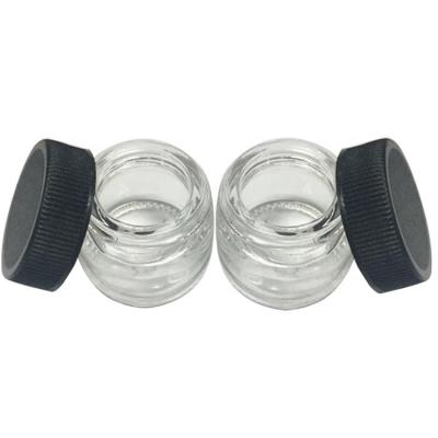 China See Through High Quality Nonstick Containers Glass Jar For Storing Wax Oil Various Sizes For Convenient Storage for sale