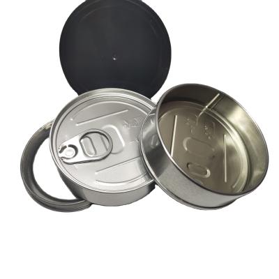 China Eco-friendly Tin Box 3.5g 100ml / 7g 200ml pressitin tin cans with aluminum tin can and variety taste labels for sale