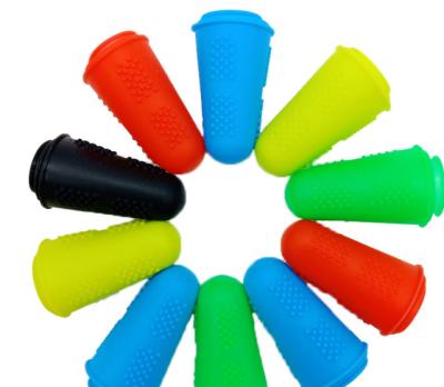 China Non-Stick Fingertip Protectors Finger Protectors Silicone Finger Covers for sale