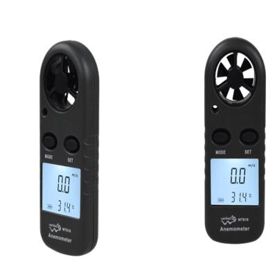 China 30m/s Portable Wind Speed ​​Meter Digital Anemometer Beaufort Scale Air Velocity Gauge Machines -10~45C Thermometer LCD Backlit Anemometer WT816 for sale