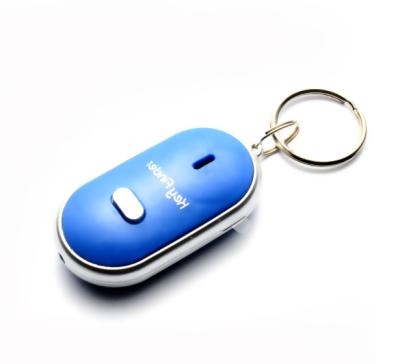 China Anti Lost Alarm Hot Sale Intelligent Led Key Chain Keychain Sensor KeyFinder Smart Coin Hissing Alarm Sound Finder for sale