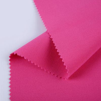 China 2022 Hot Selling Stretch Plain Dyed Twill 78%POLYESTER, 17%RAYON, 5% SPANDEX Fabric For GARMENT for sale