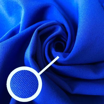 China Polyester 4 Way Spandex Fabric Antistatic Woven Waterproof Textile Twill For Woman Dress for sale