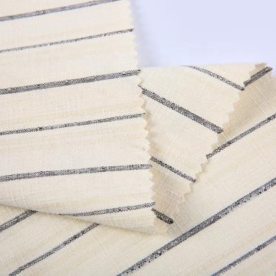 China Best Selling Customization Woven Stretch Antistatic Yarn Dyed Stripe Fabric For Cloth for sale