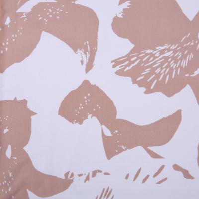 China Beautiful Waterproof Polyester Spandex Gold Digital Printing Printing Fabric For Dresses for sale