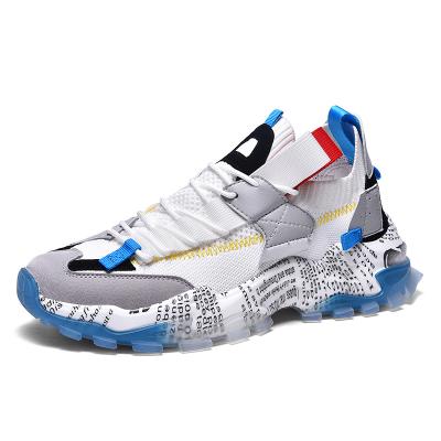 China 2019 New Style China Wholesale Fashion Trend Men's Athletic Sneakers Shoes Sports Men's Shoes and Sneakers for sale