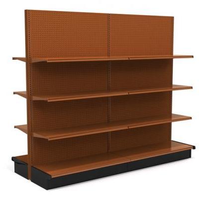 China Single Sided Steel Rack Retail Store Fixture for sale