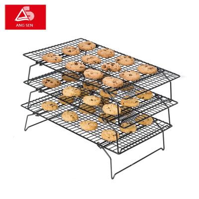 China Sustainable Kitchen Metal Cooling Rack Bake For Cake Cookie Bread for sale