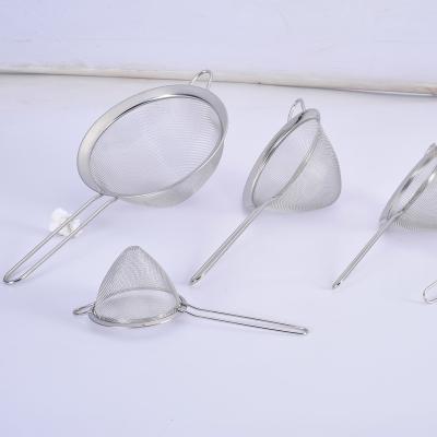 China Stainless Steel Viable Conical Mesh Strainer for sale