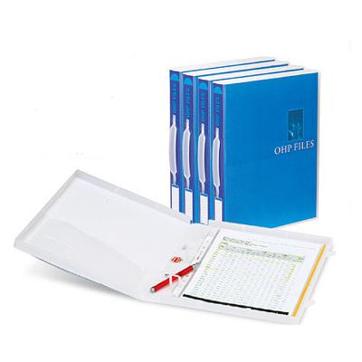 China Popular durable portable transparent plastic A4 file storage box/document box for sale