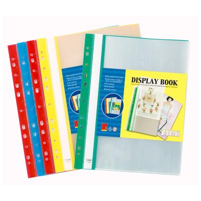 China Office School Folder Bags Durable PP Display Book With 11 Punch Holes for sale