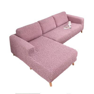 China Solid Color Wholesale Comfort Elastic Breathable Sofa Cover Stretch Towel Cover Sofa Full Set for sale