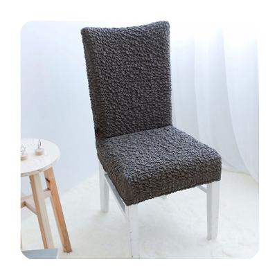 China Simple Home Decoration Removable Washable Dining Chair Cover Spandex Polyester Dining Chair Cover for sale