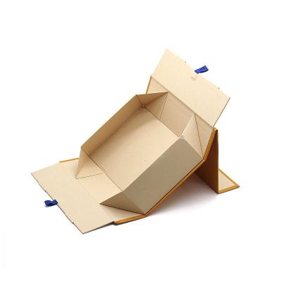 China Recycled Materials Logo Printed Luxury Paper Cardboard Custom Folding Boxes Magnetic Gift Box Packaging Foldable Package For Hair Extensions for sale