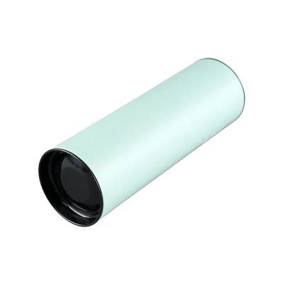 China 100% Recycled Materials Tube Food Grade Recycled Paper Coffee Tea Coffee Tea Packaging Wine Paper Round Custom Tube for sale