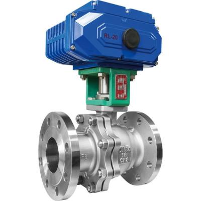 China General Quality Guaranteed Electric Actuator Wholesale Price 316 Stainless Steel Ball Valve for sale