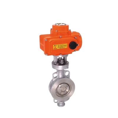 China General Promotional Good Quality Stainless Steel Electric Motor Driven Butterfly Valve With Actuator for sale