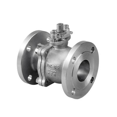 China General Industrial Durable Stainless Steel Flange Sanking Cost Effective Ball Valve for sale