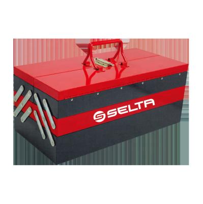 China SELTA Factory Price Aluminum 5 Layers Craftsman Black 101 Pcs Tool Trunk Box Set For Auto Repair for sale