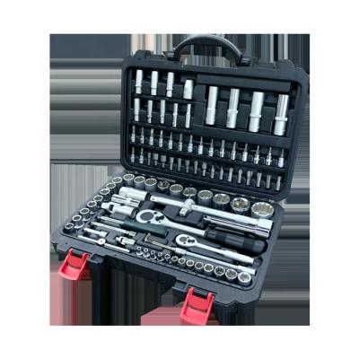 China Mixed Profile Mixed Profile 1/4 and 1/2 Inch 94 pcs Tool Kit Socket Set for Auto Car Repair for sale