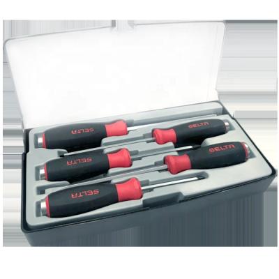 China High quality plastic SELTA 5 pcs carry out screwdriver set herramienta for sale