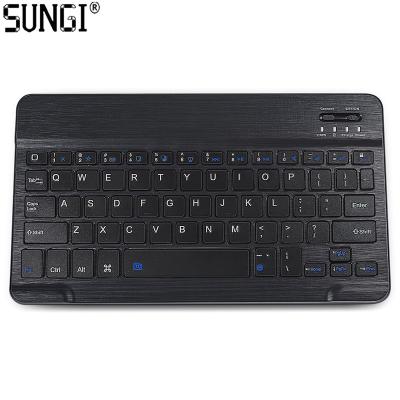 China SUNGI BT Mini Rechargeable Blue Tooth Wireless Ultrathin Wireless Keyboard for 7/8 inch Tablet for sale