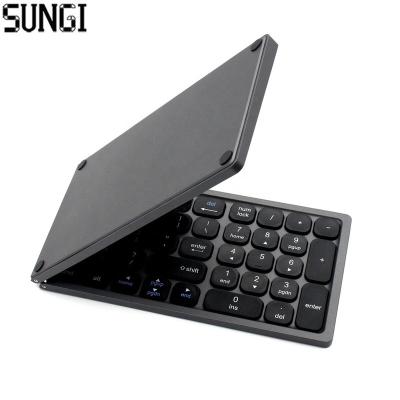 China BT Wireless Ergonomic Wireless Keyboard Products Dropshipping Numeric Keypad Foldable Blue Tooth Keyboards For i Phone Protection for sale