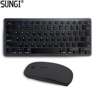 China For Home Office Ultra Thin Blue Tooth Keyboard and Blue Tooth Mouse Combos BT Wireless Mice Compatible with IOS Android Windows for sale